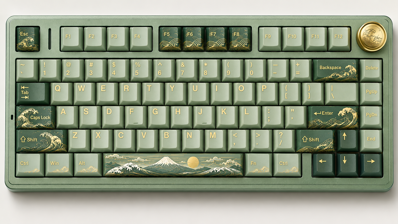 Pockeys x Aula F75 — Jade Tide Edition